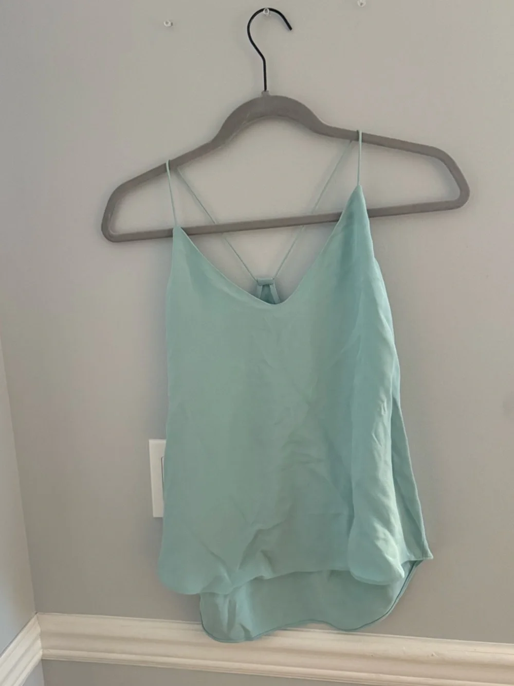 J. Crew scalloped cami top
